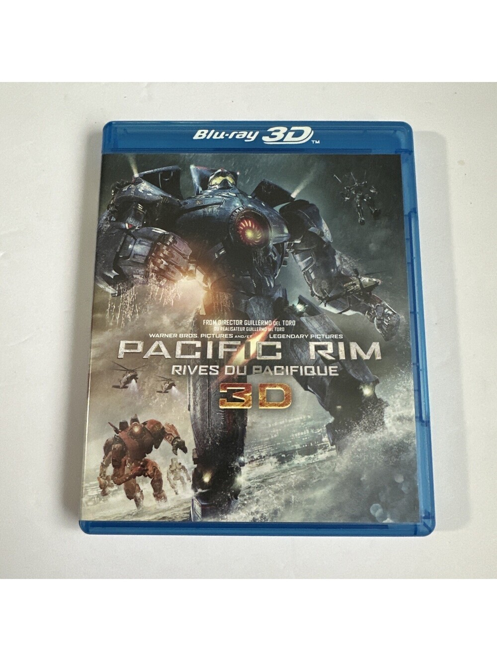 Pacific Rim 3D (Blu-ray,3D 2013) 4-Discs Set Charlie Hunnam, Idris Elba